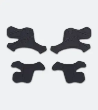 Térdgép Bélés és Hézagoló Szett Alpinestars Bionic 10 & 7 Fekete