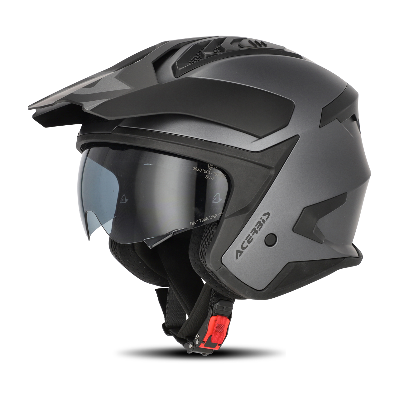 Casco Abierto Acerbis Jet Aria Evo Metálico