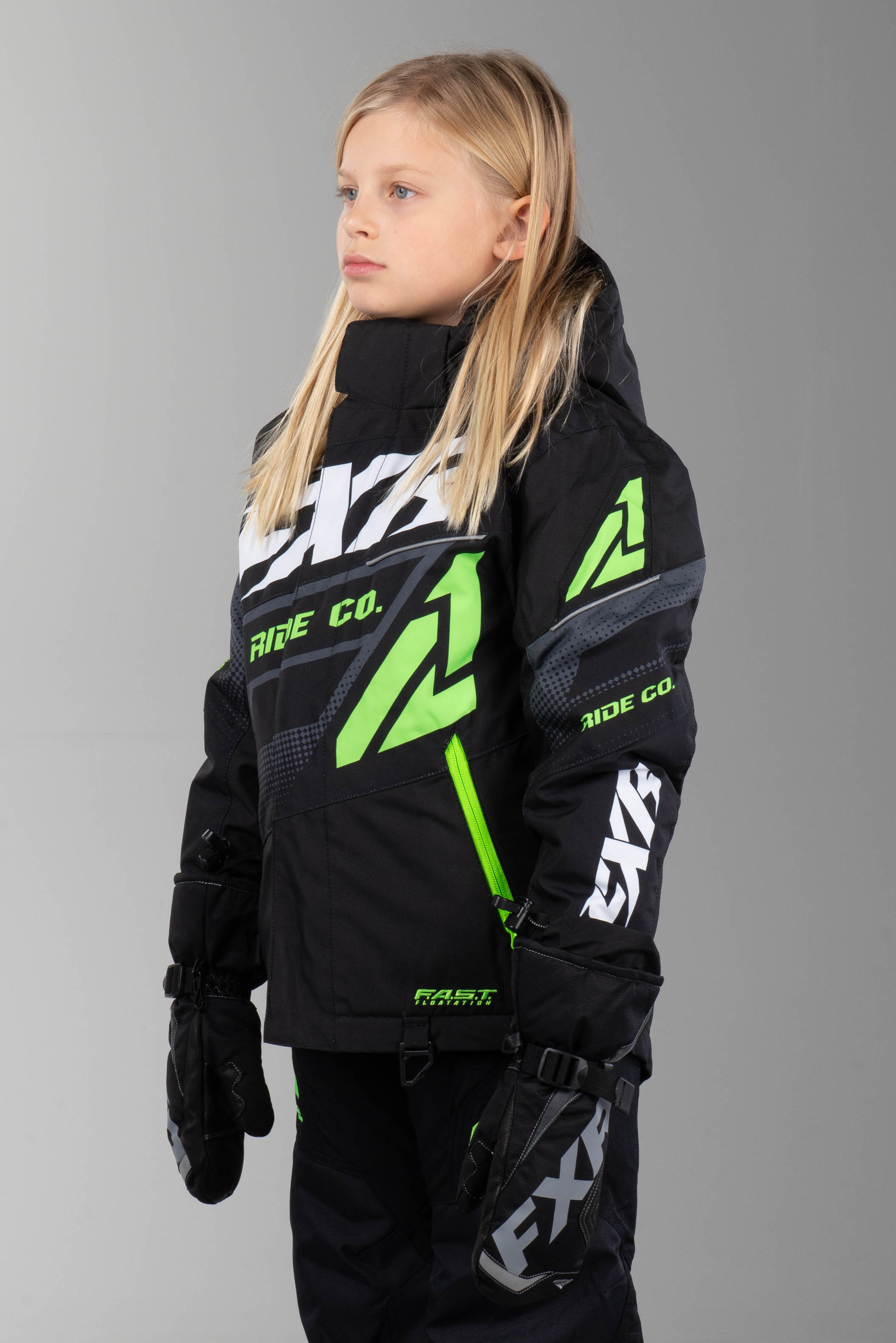 Jakke FXR Boost Barn Svart Lime Nå 16% Du sparer Jakke FXR Boost Barn Svart Lime Nå 16% Du sparer
