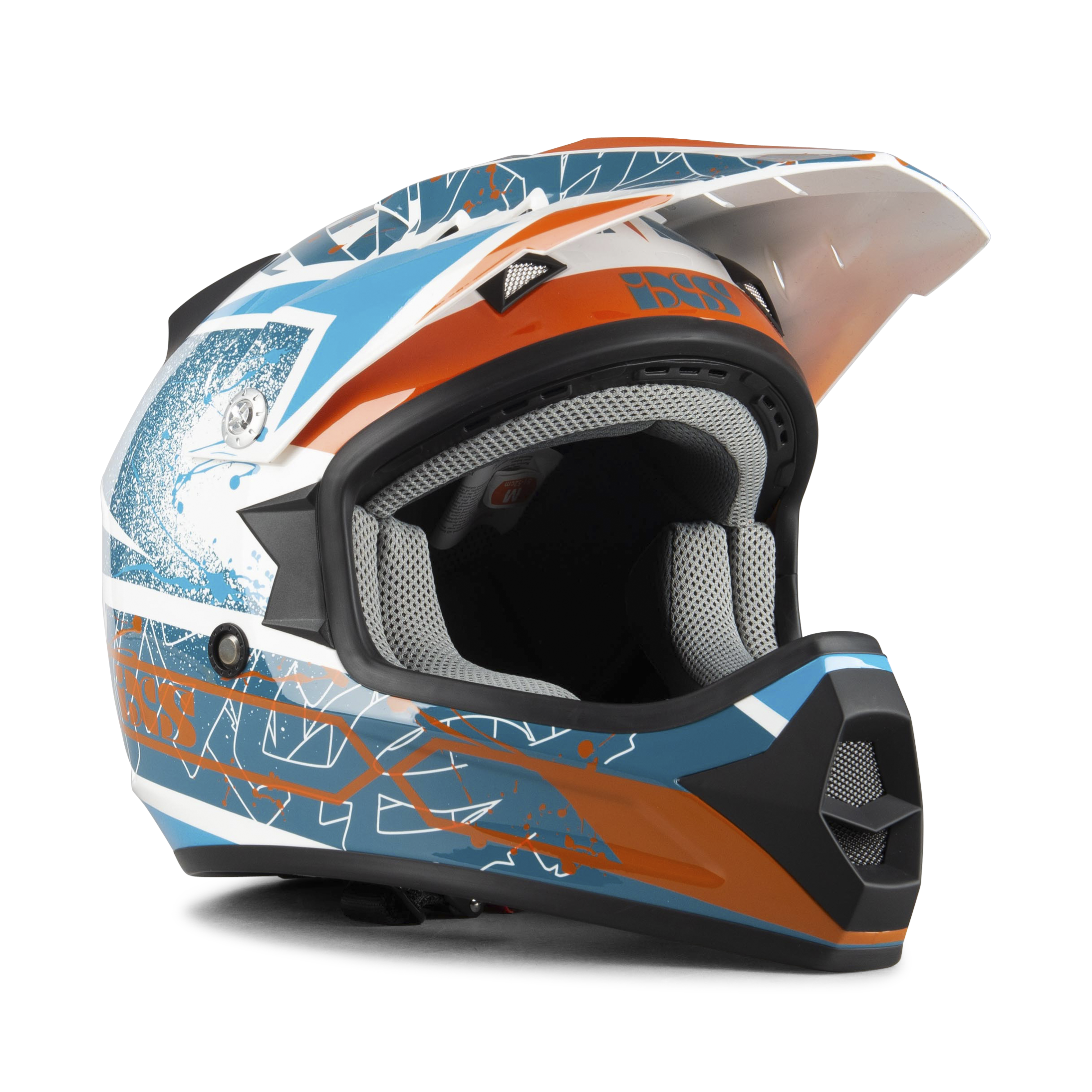 orange kids helmet