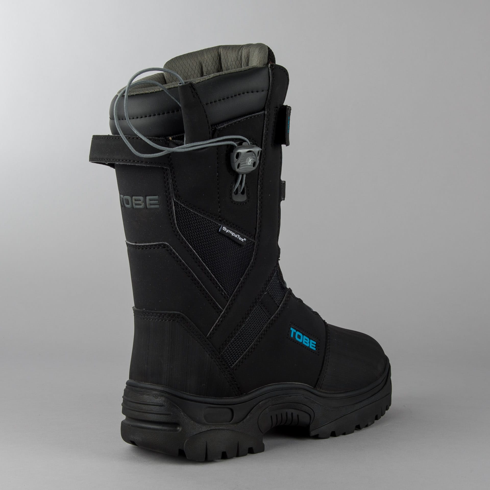 Skoterkängor TOBE 2.0 Contego Speed Lacing Jet Black Nu 65 Tobe Contego 2.0 Boot Jet Black