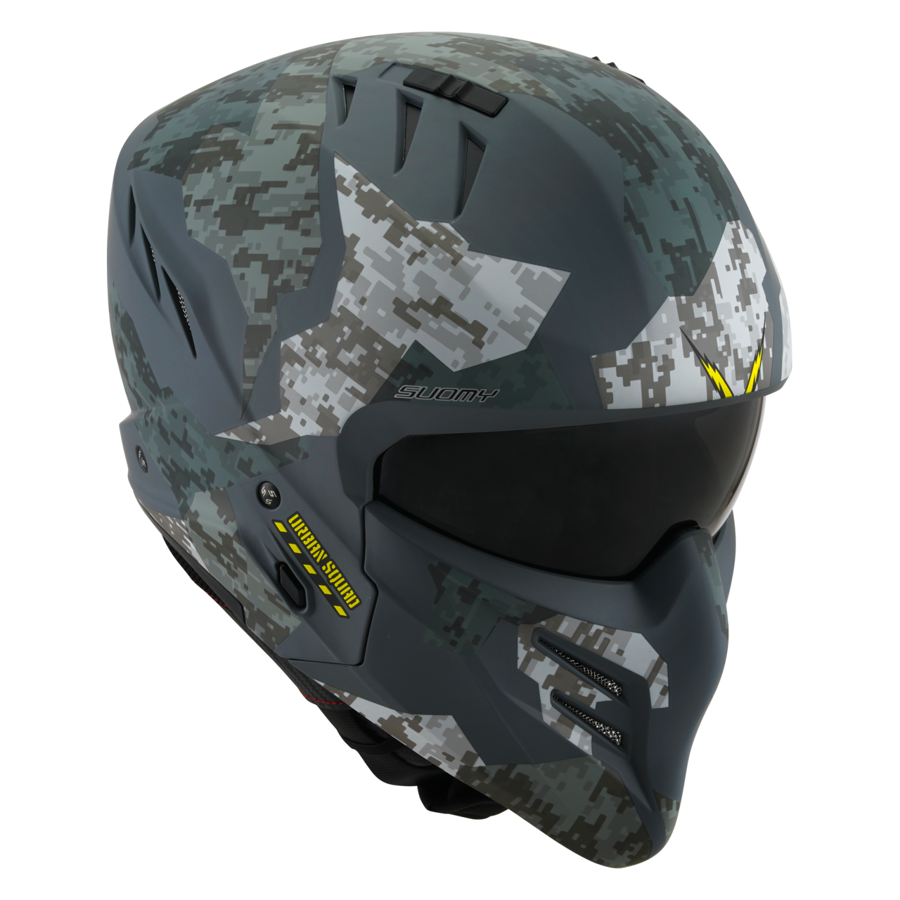 Suomy Armor Urban Squad Camouflage Open Face Helmet