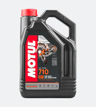 Täissünteetiline Õli Motul 710 2T 4 L