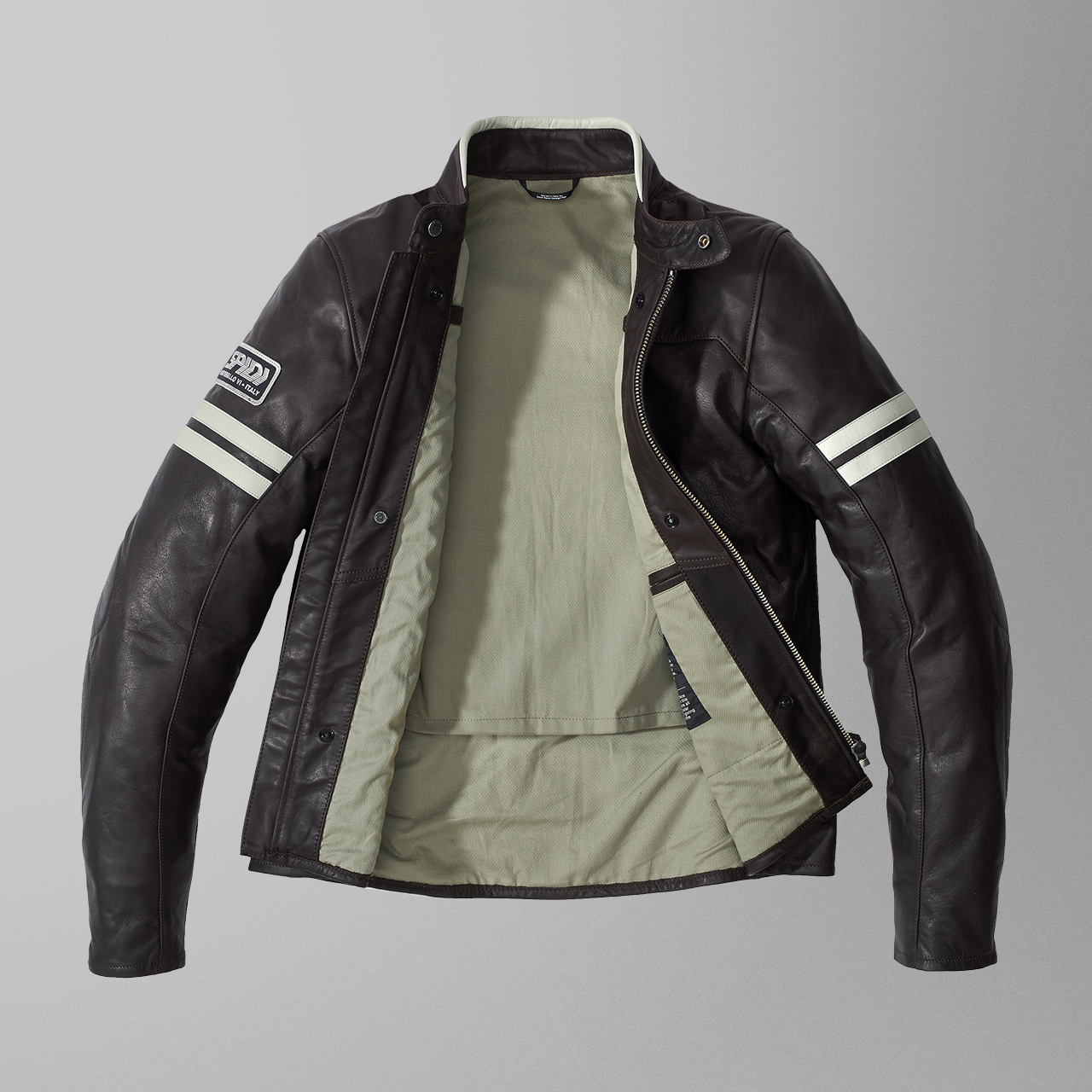 SPIDI Vintage Motorcycle Jacket Ice