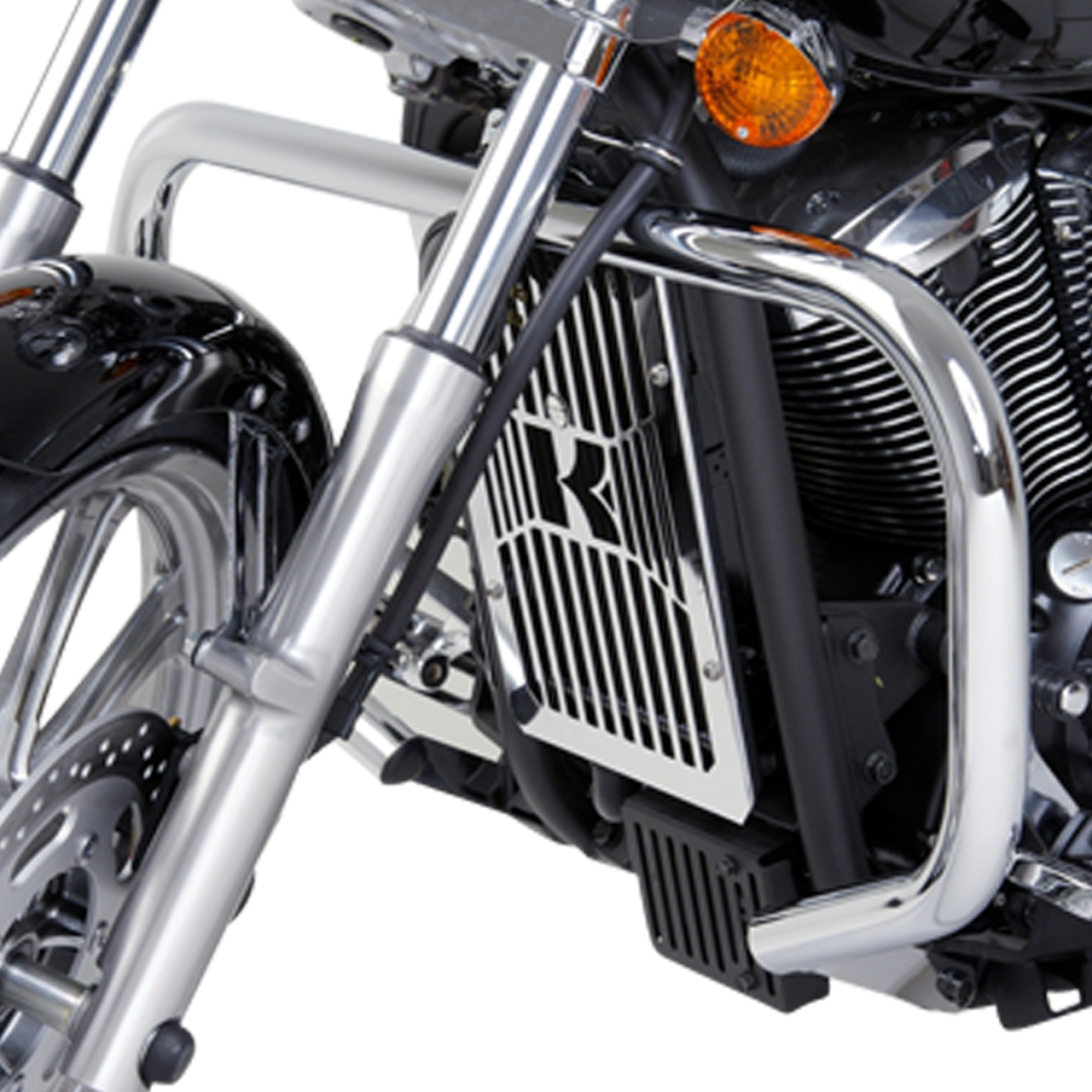 CustomAcces Engine Guards Chrome