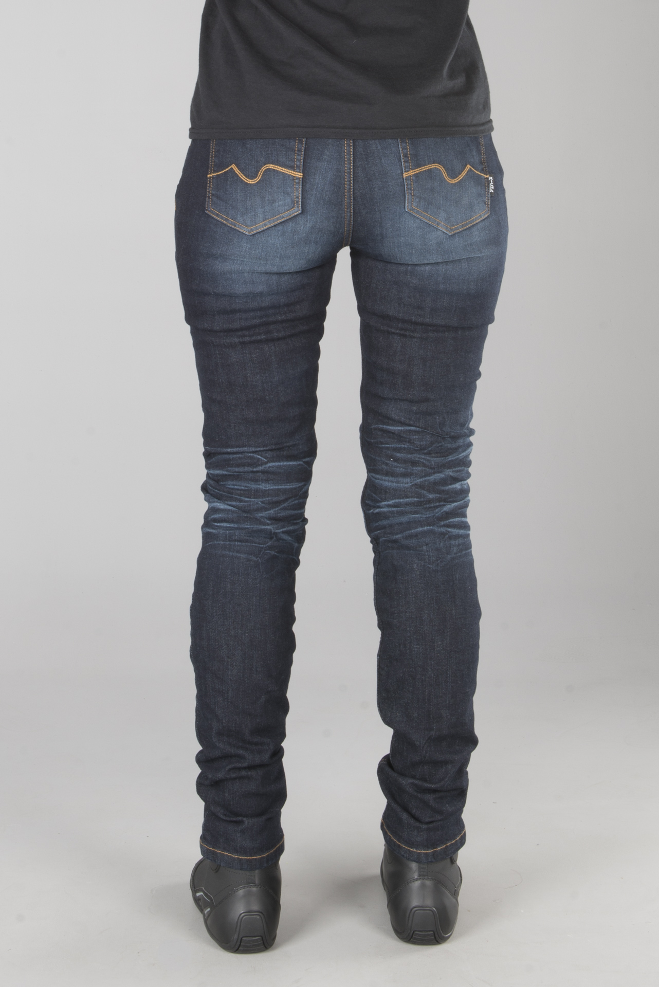 MC Bukse Richa Skinny Marine Blå Dame Laveste prisgaranti MC Bukse Richa Skinny Marine Blå Dame Laveste prisgaranti