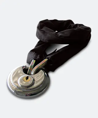 Hangslot URBAN A-CD + ketting ø8mm - 100cm
