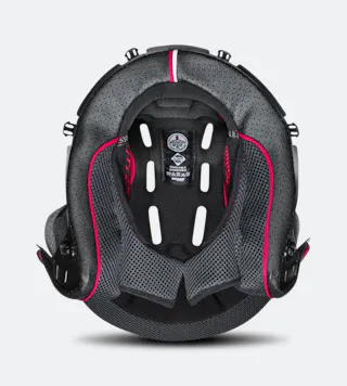 Nolan N40-5 GT MC Helmet Lining Black-Red