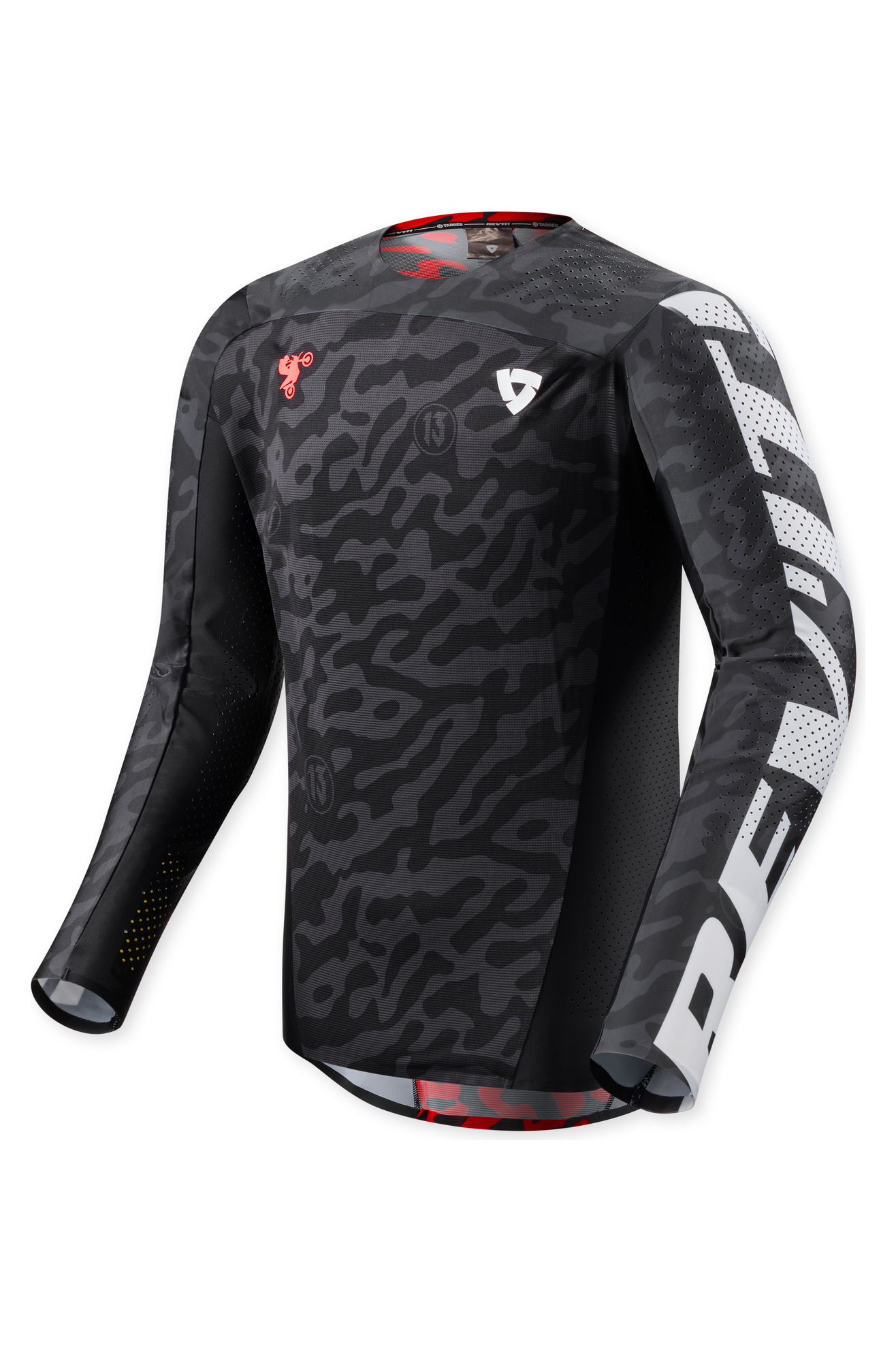 Chemise Shift MX Motocross Noire Manches Longues Taille L - Neuve Avec étiquettes