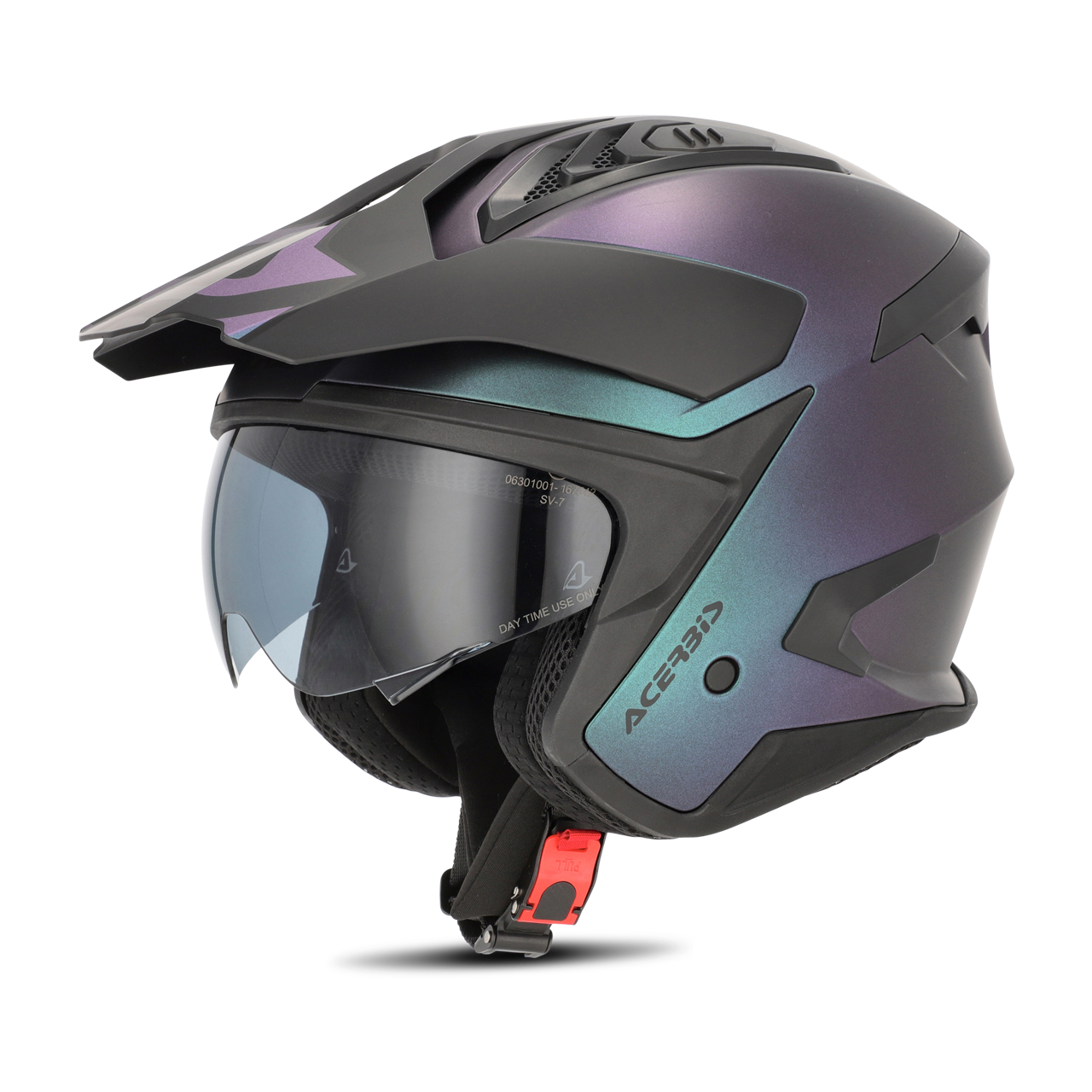 Acerbis Jet Aria Evo Metallic Open Face Helmet