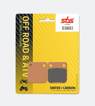 Pastilhas de Travão SBS Dianteiras e Traseiras Cobre