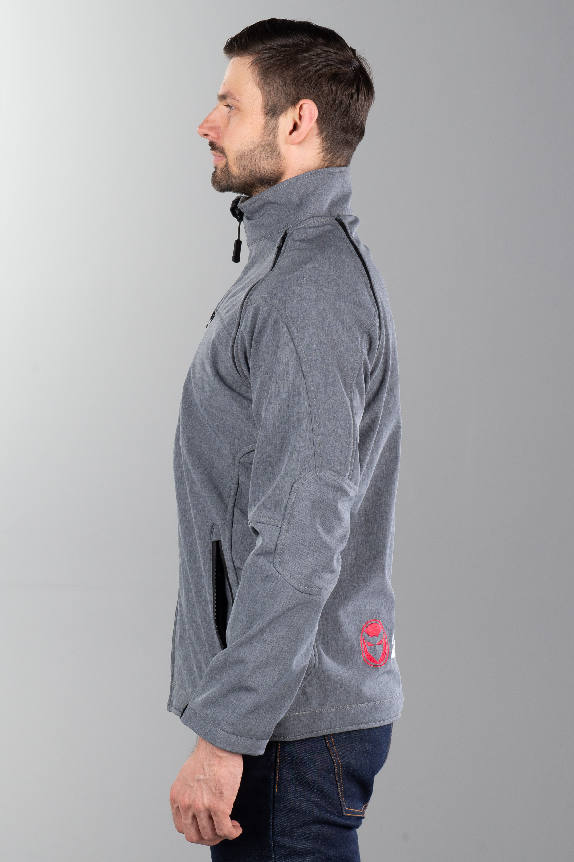 Softshell Jas met Afneembare Mouwen 24MX Team