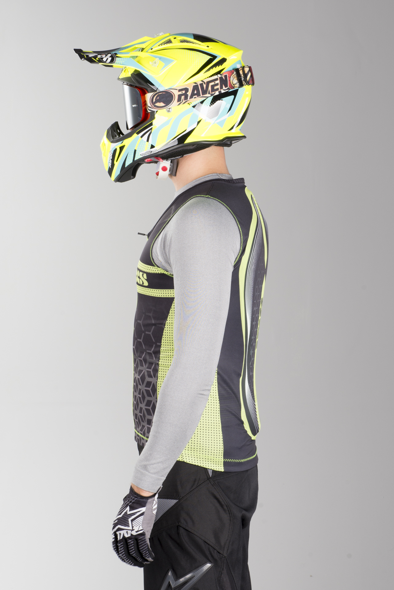 Espaldera iXS RS-20 con Chaleco
