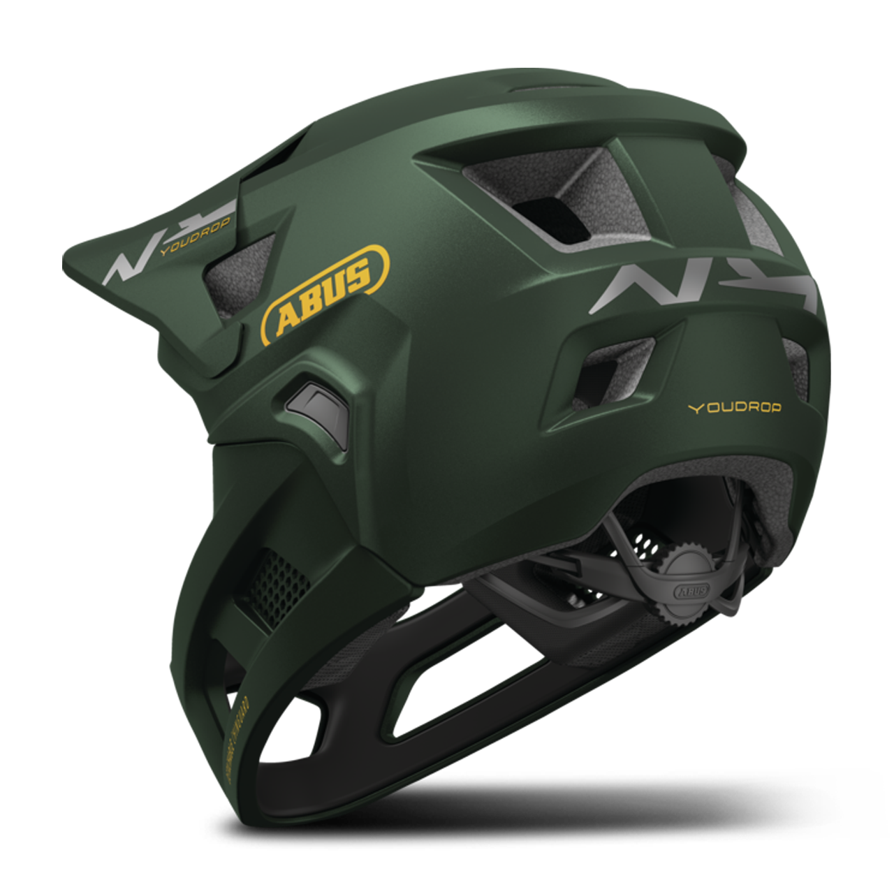 Casque VTT Enfant ABUS YouDrop FF Moss