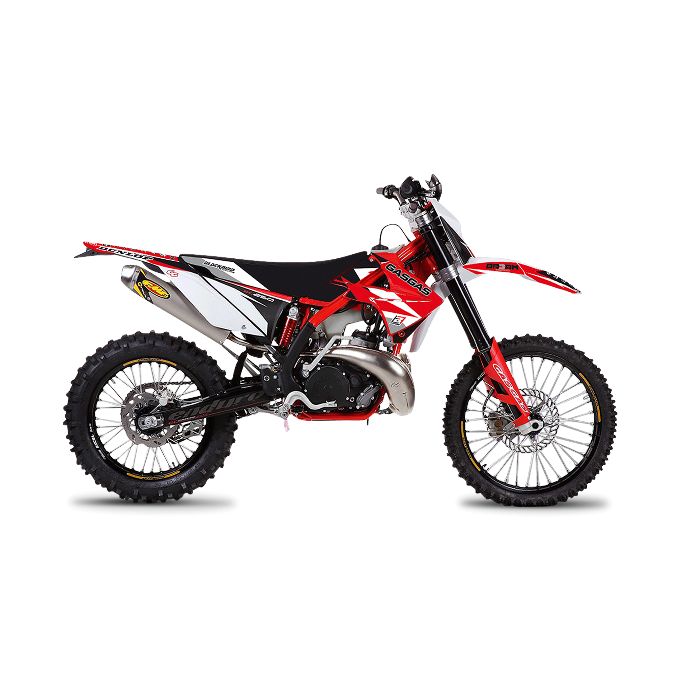 Complete Stickerset + Zadelovertrek Blackbird Dream 3 Rood-Zwart