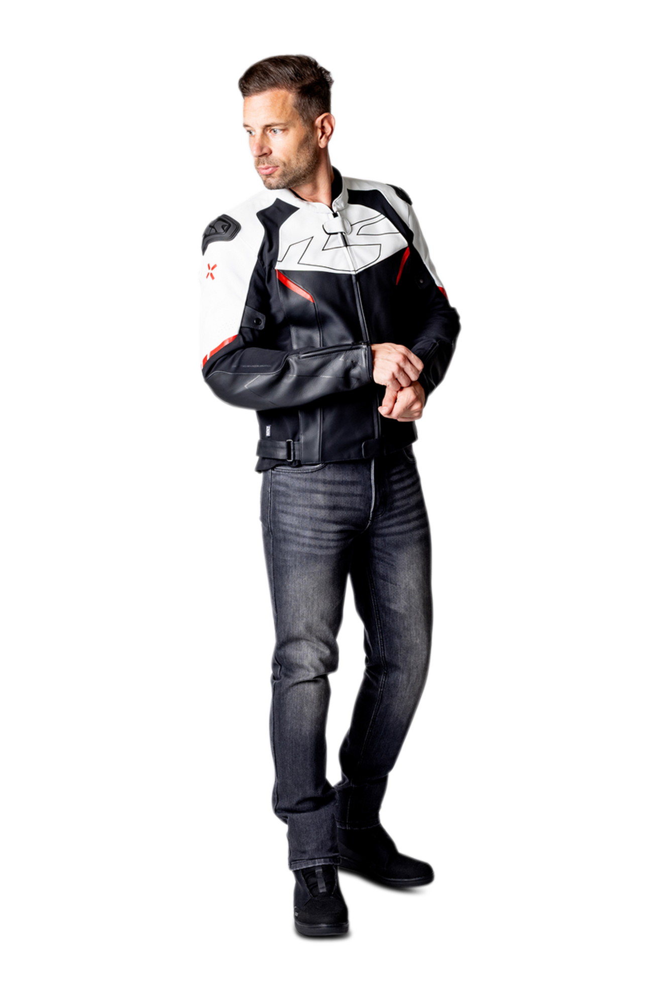 iXS Ace 1.0 Leather MC Jacket