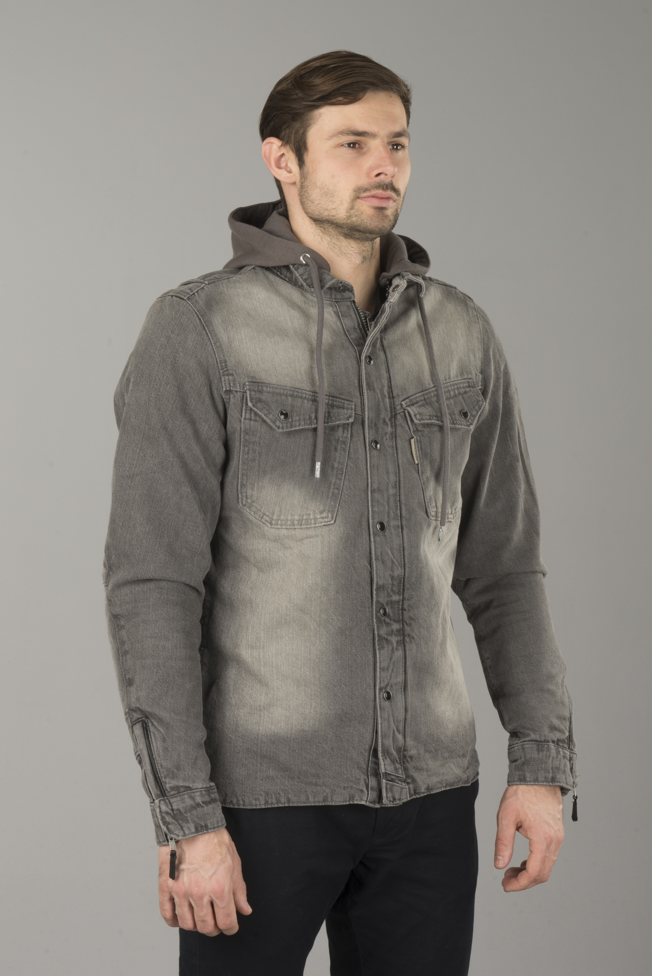 Chaqueta de Moto Vaquera Macna Westcoast Denim