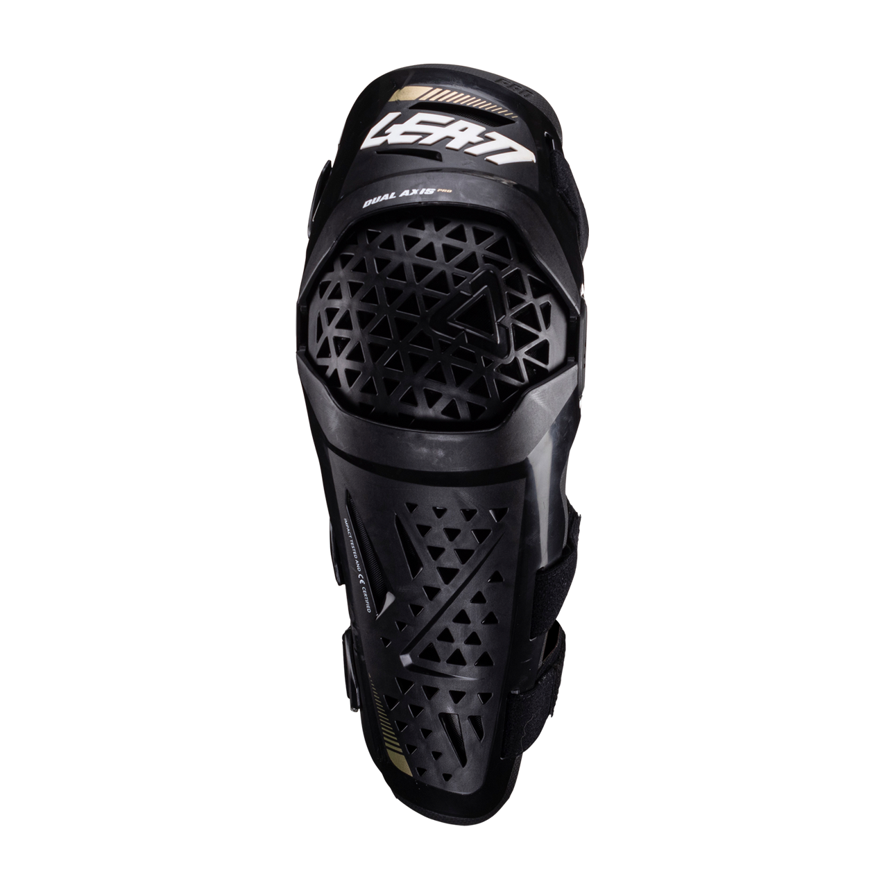 Leatt Dual Axis Pro MX Knee & Shin Guard Black