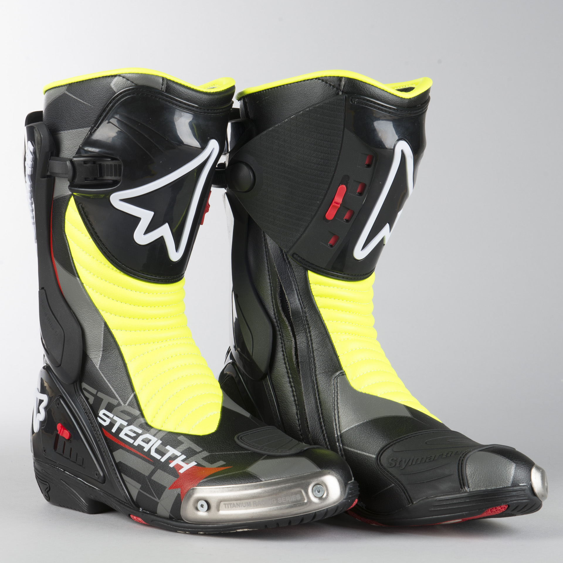 Stylmartin Stealth Evo MC Stövlar SvartNeongul Nu 10 Stylmartin Stealth Evo MC Stövlar SvartNeongul Nu 10