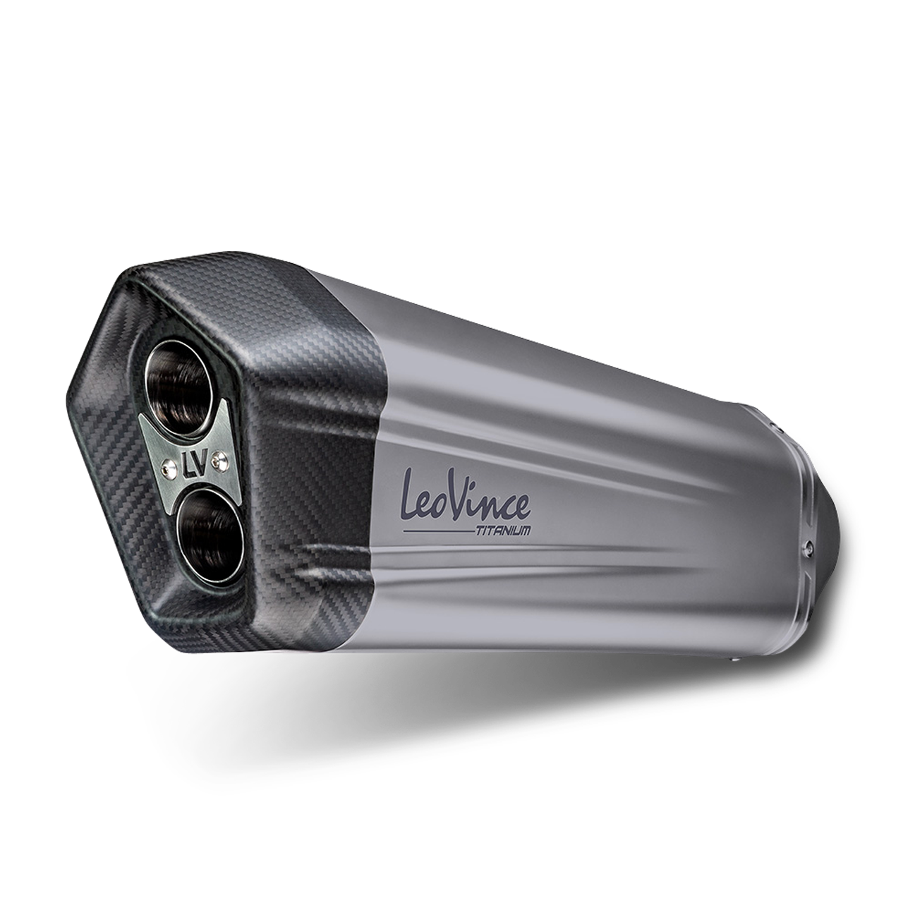 Slip-on Uitlaat LeoVince LV-12 Titanium 