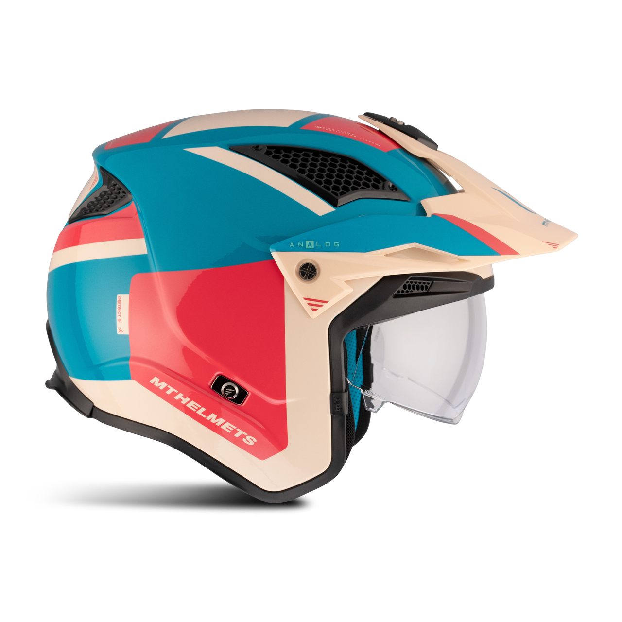 MT District SV S Analog Trial Helmet