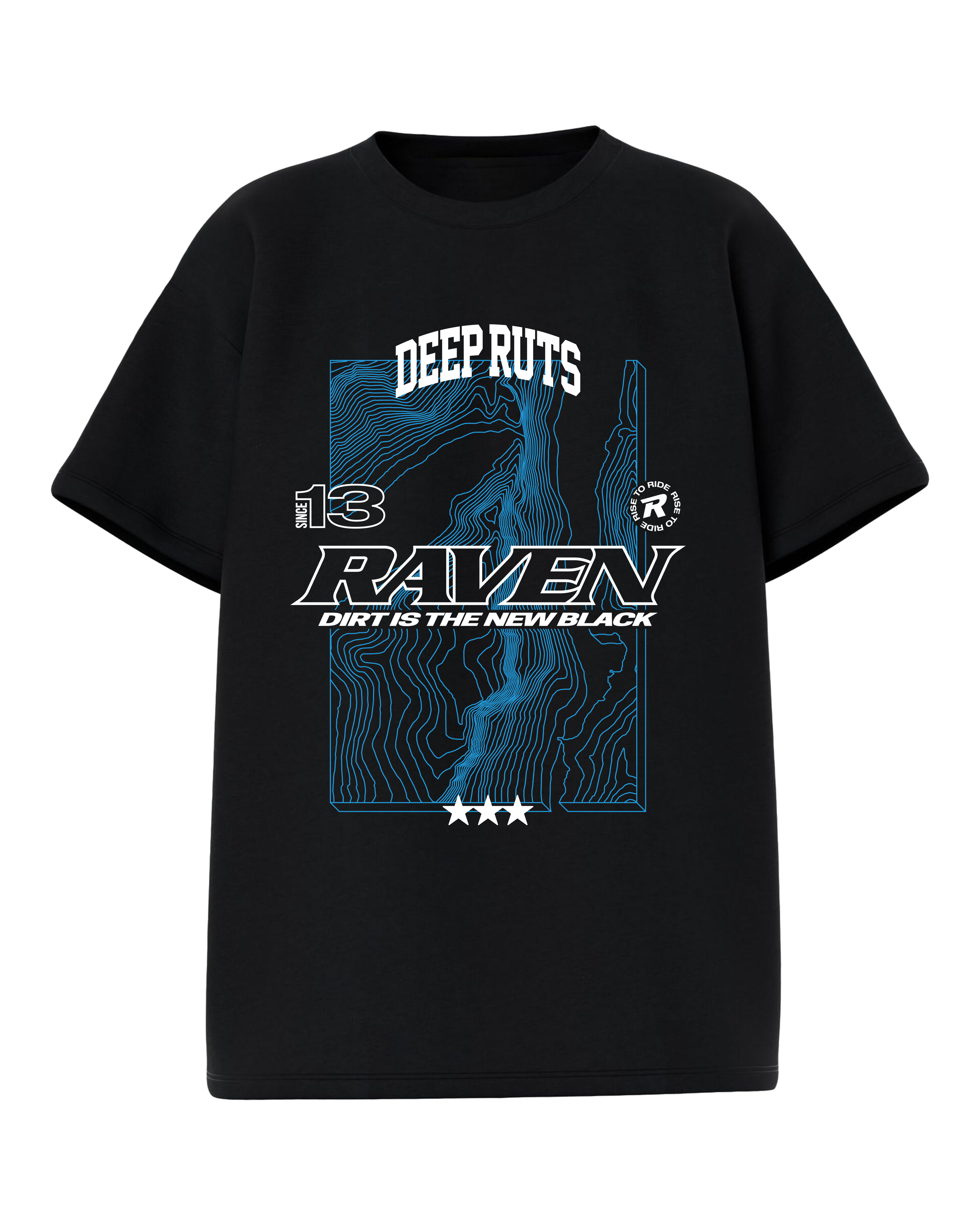 Raven Terrain Oversize T-Shirt