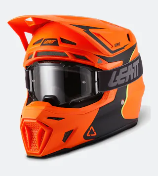Leatt 8.5 V.27 MX Helmet Kit with Velocity 5.5 goggles