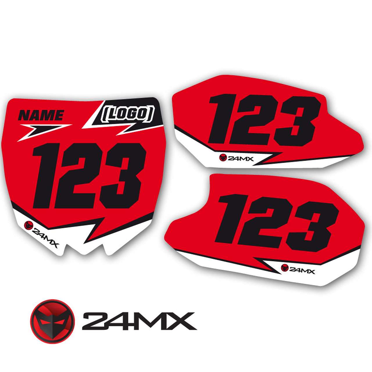 Race Nummerplaatstickers