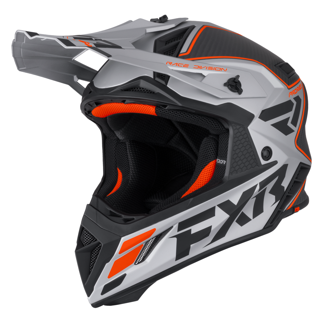 Čelada MX FXR Helium Carbon 26