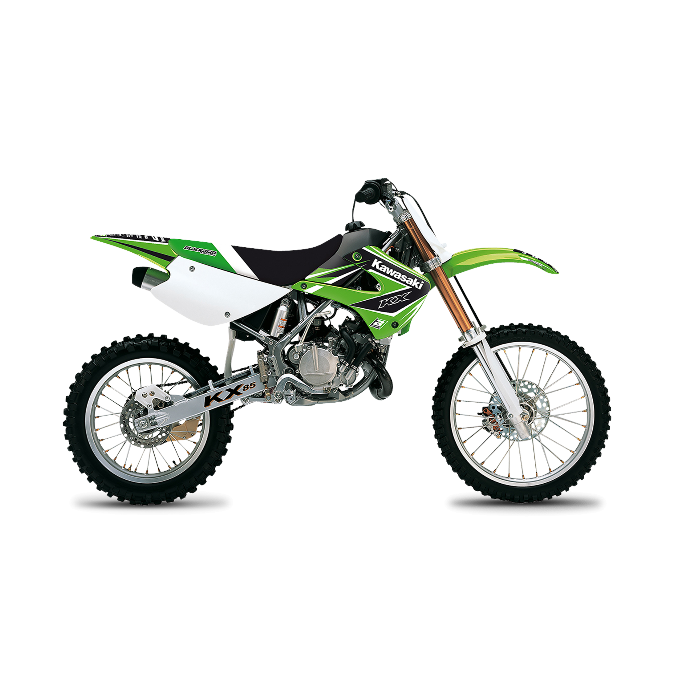 Kit Completo de Adhesivos + Funda de Asiento Blackbird Dream 4 Verde-Negro-Blanco