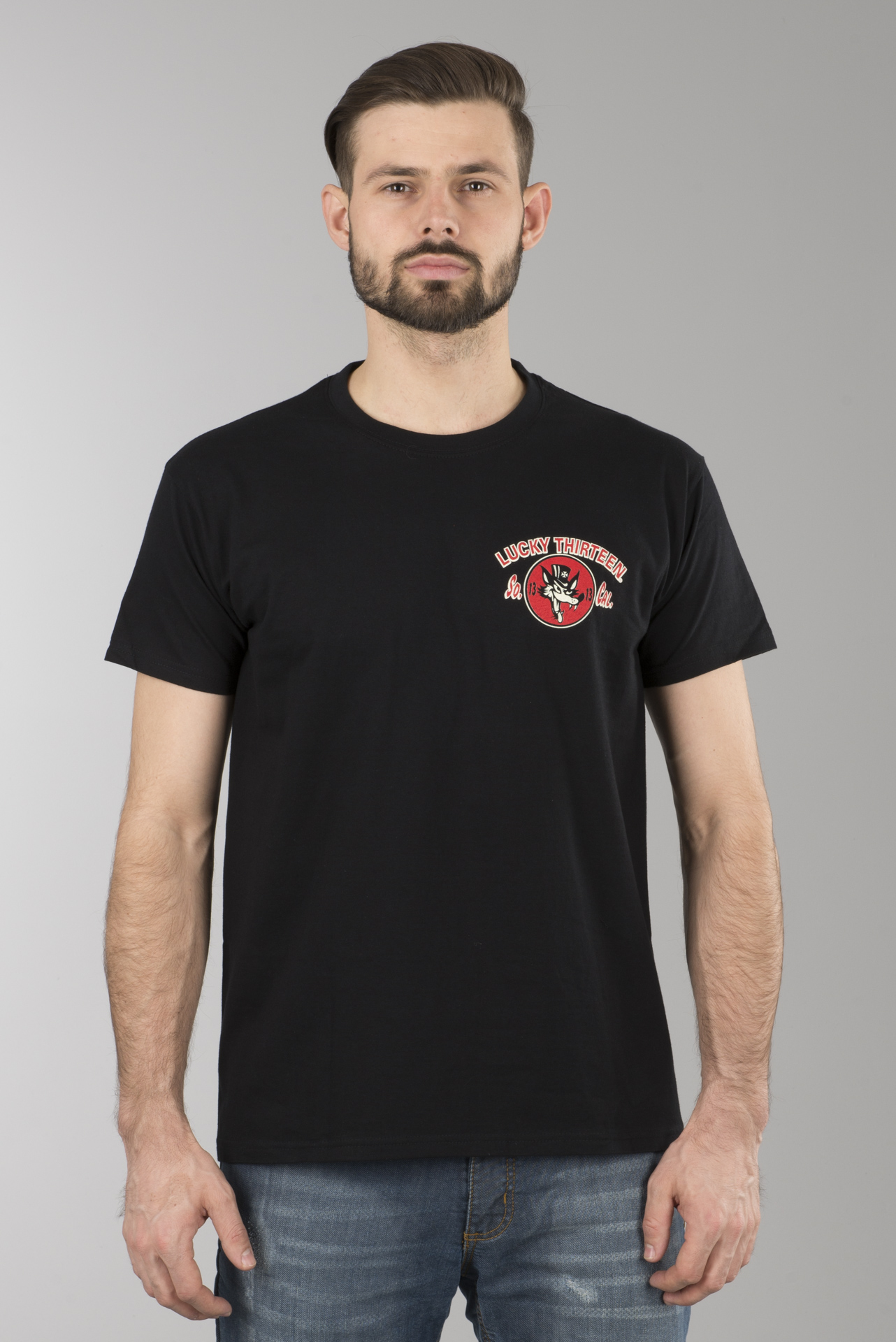 Lucky 13 Wolfy T-Shirt