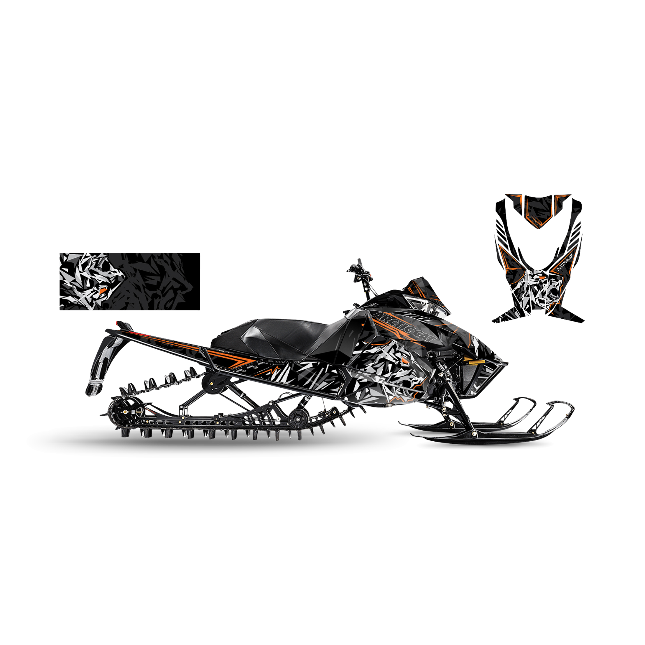 Tarrasarja SweTown Tiger Camo - Oranssi