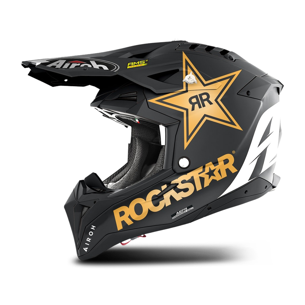 Airoh Aviator 3 MX Helmet Rockstar 2022 | 24mx