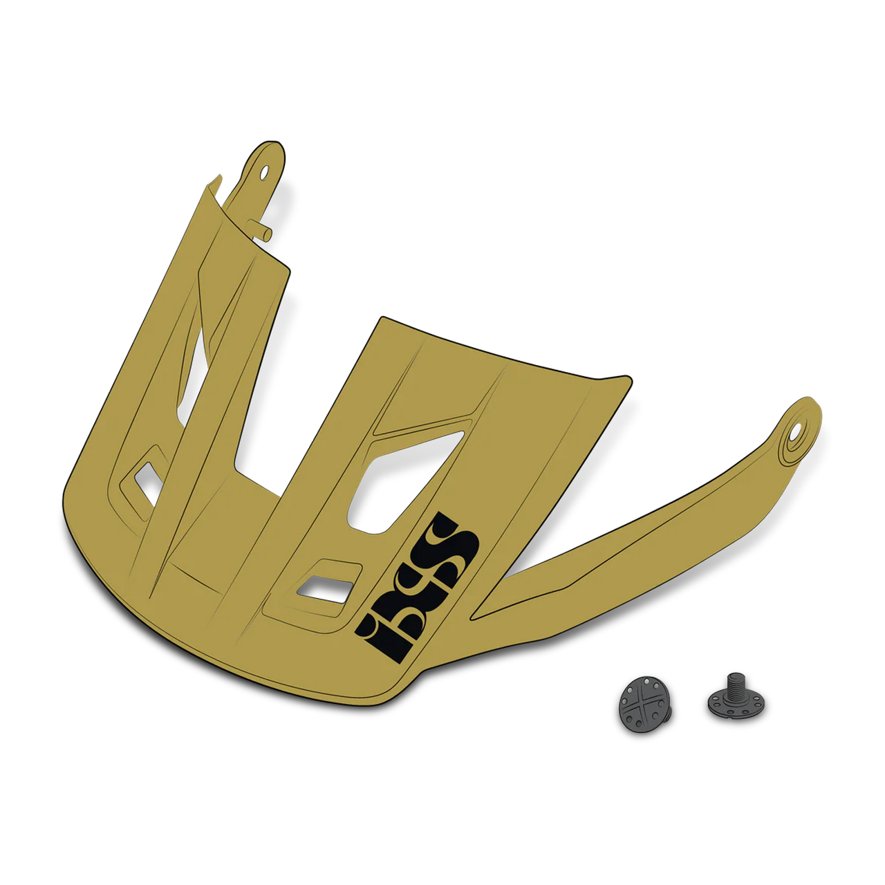 iXS Trigger AM MTB Helmet Peak + Pins