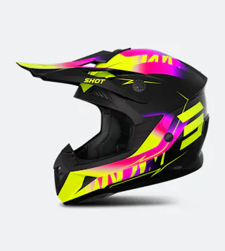 Casco de Cross Niño Shot Pulse Kid X-Trem