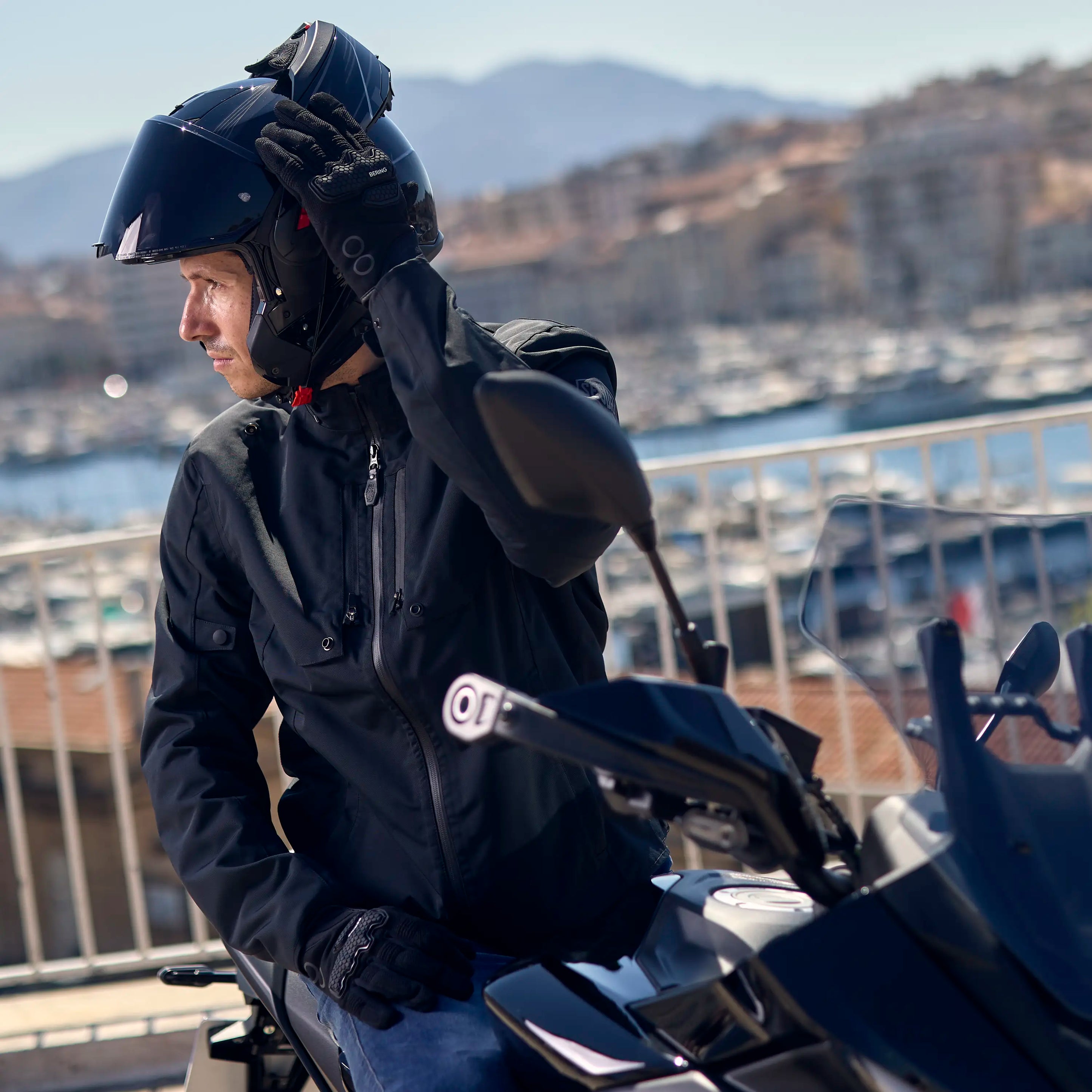 Modulaire Helm Shark OXO Dashed