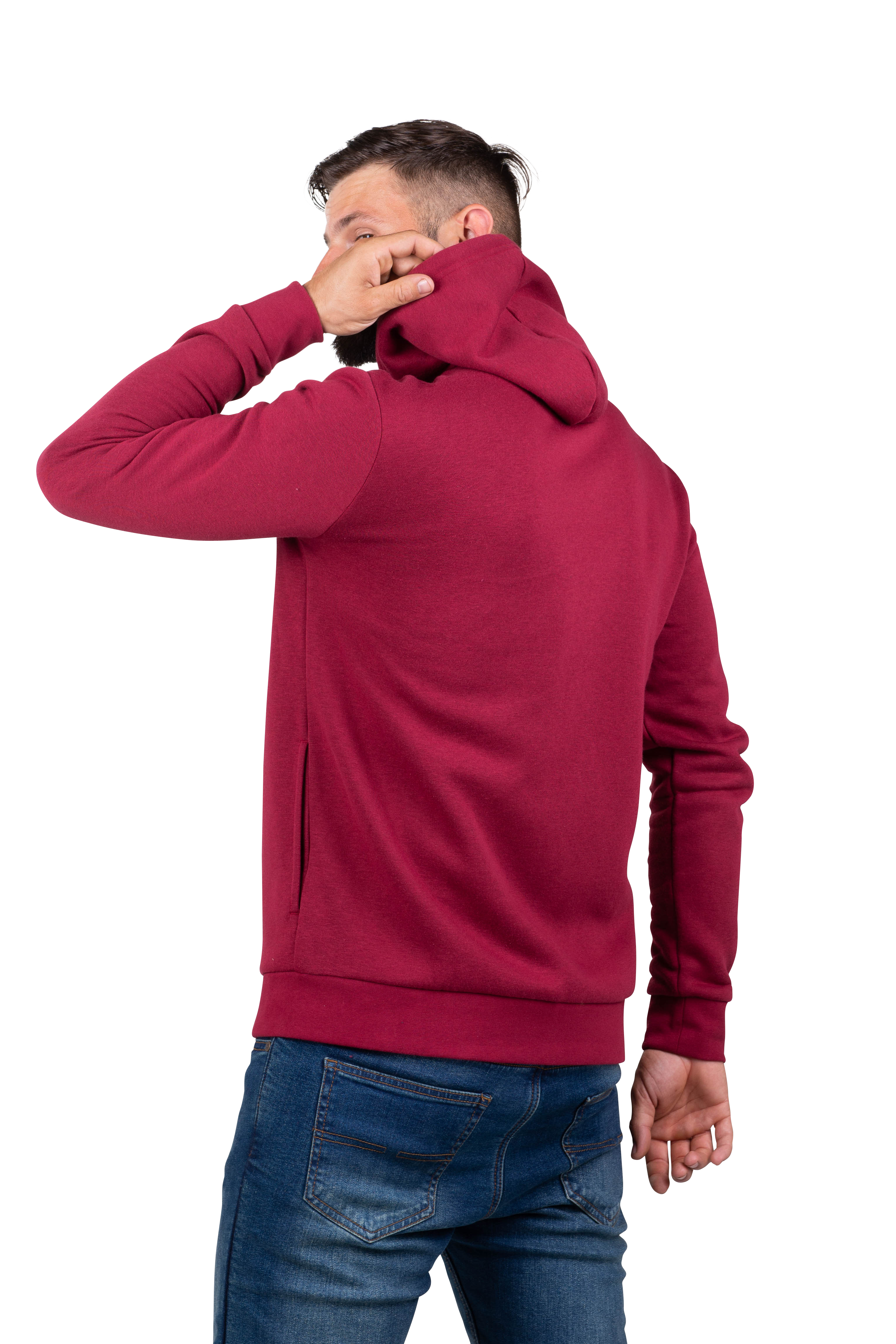 Hoodie Oakley Bark FZ 2.0 Rood - Nu 20% Besparen | 24MX