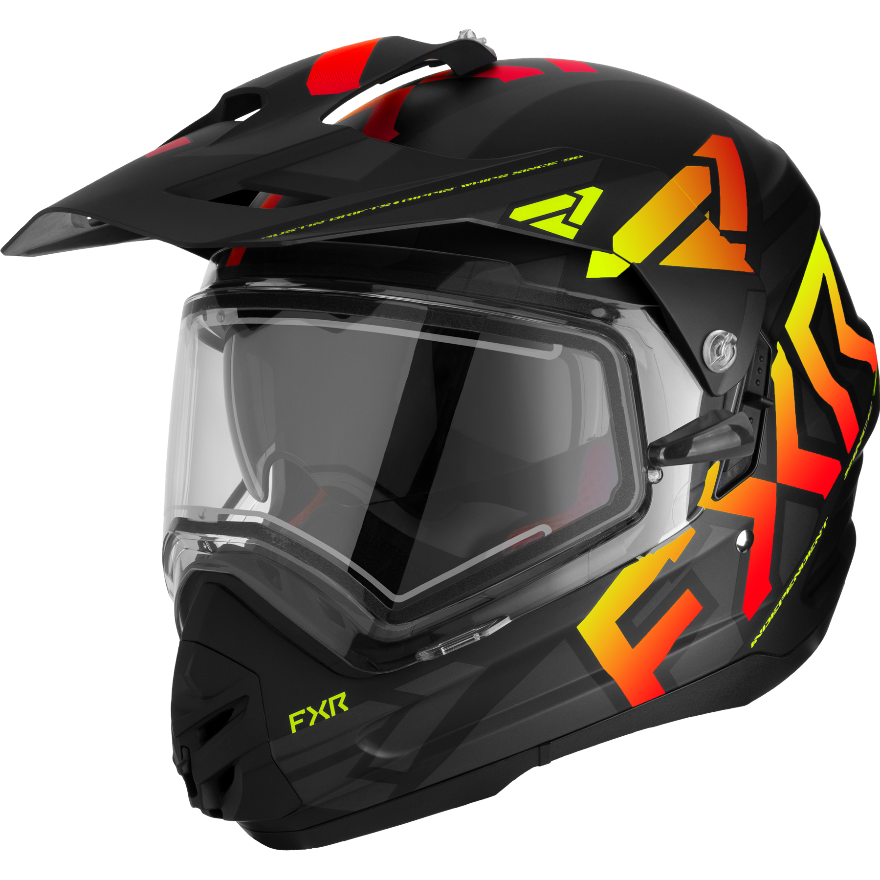 Kelkkakypärä FXR Torque X Team Electric Shield
