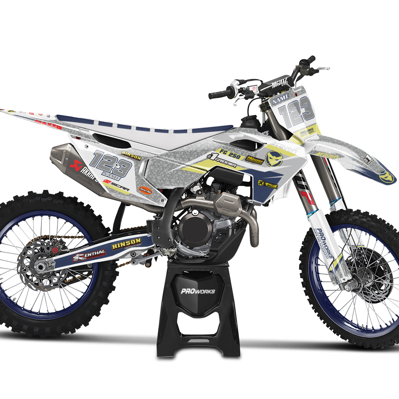 Kit Adesivi 24MX Husqvarna OSB