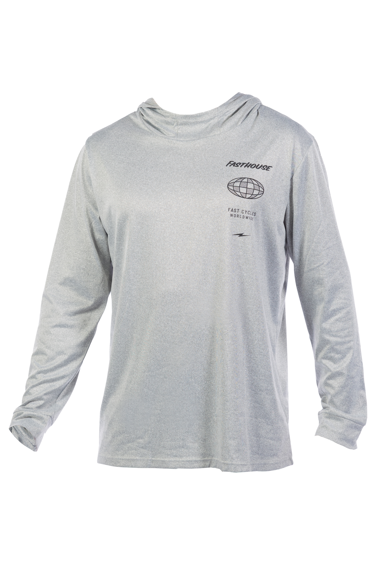 Maglia Maniche Lunghe Con Cappuccio UPF Fasthouse Baux
