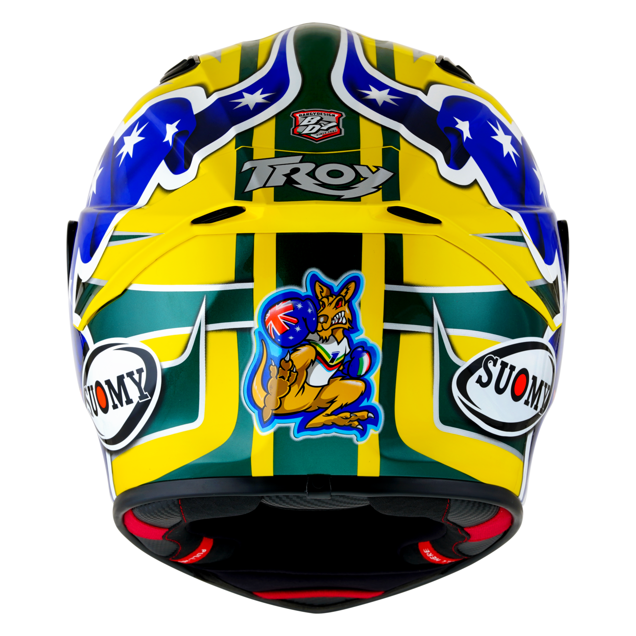 Casco Integral Suomy Track-1 Troy Bayliss Replica 2005