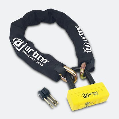 URBAN Mini U lock UR74 Chain o13 5mm Class SRA 120cm