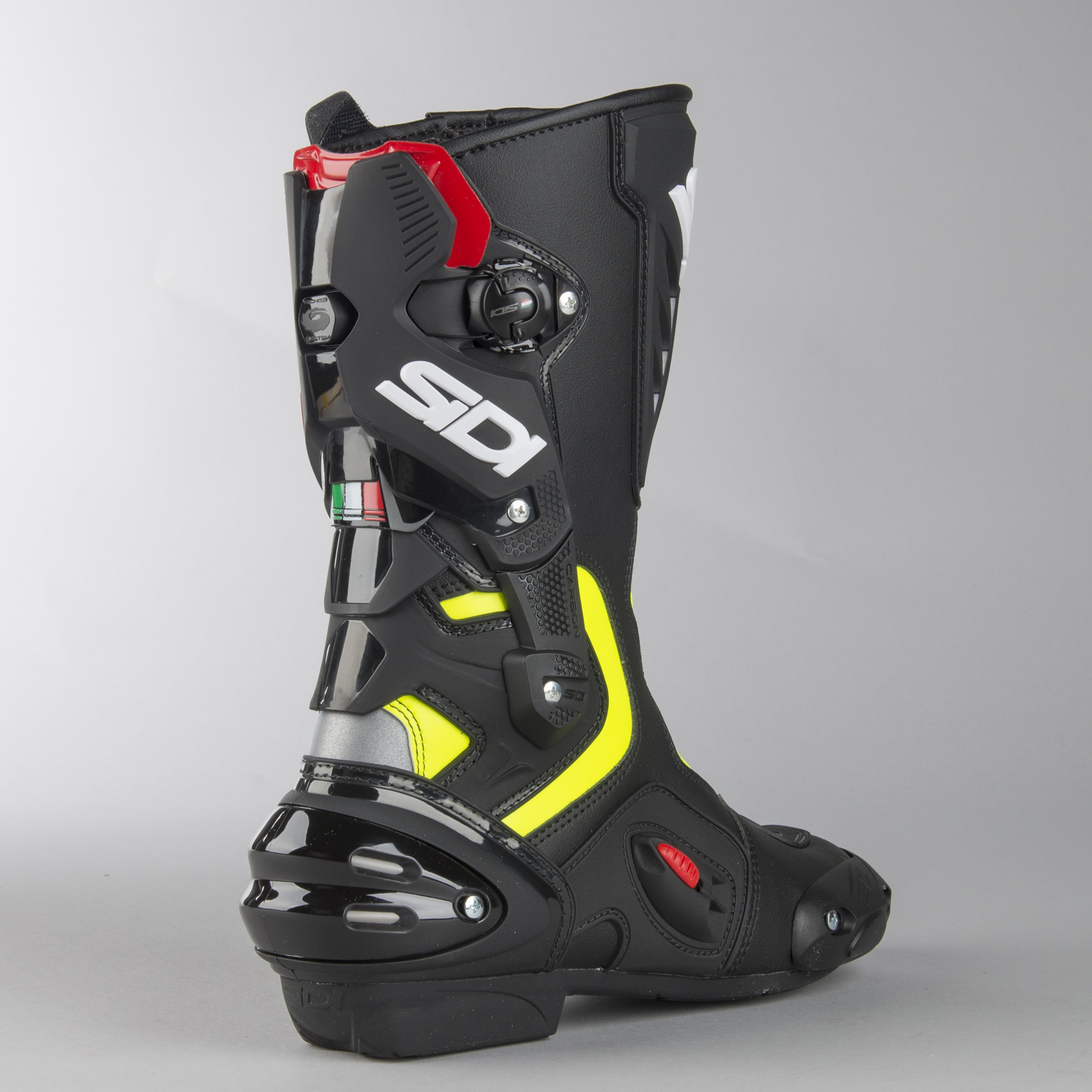 Sidi Vertigo 2 MC Stövlar Svart Gul Fluo Sidi Vertigo 2 MC Stövlar Svart Gul Fluo