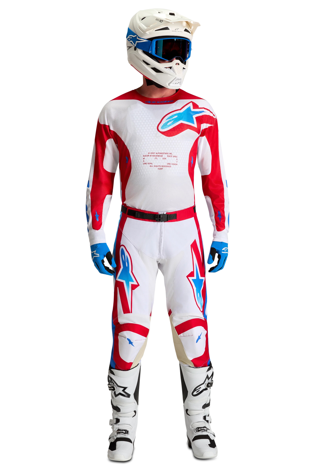 Maglia Cross Alpinestars Racer Hunt