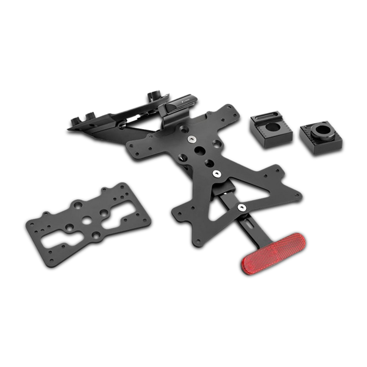 Juego de Soporte para Placa Rizoma Negro