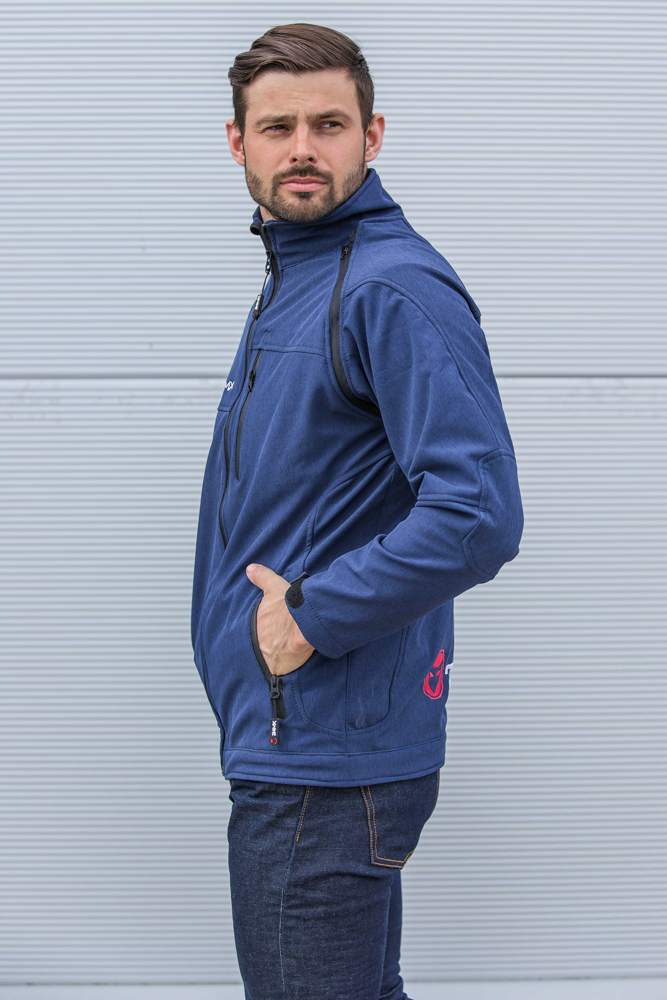 Softshell Jas met Afneembare Mouwen 24MX Team
