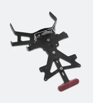 Kennzeichenhalter-Set Rizoma Fox Schwarz