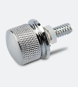 CustomAcces HD Seat Screws Chrome 20x17mm