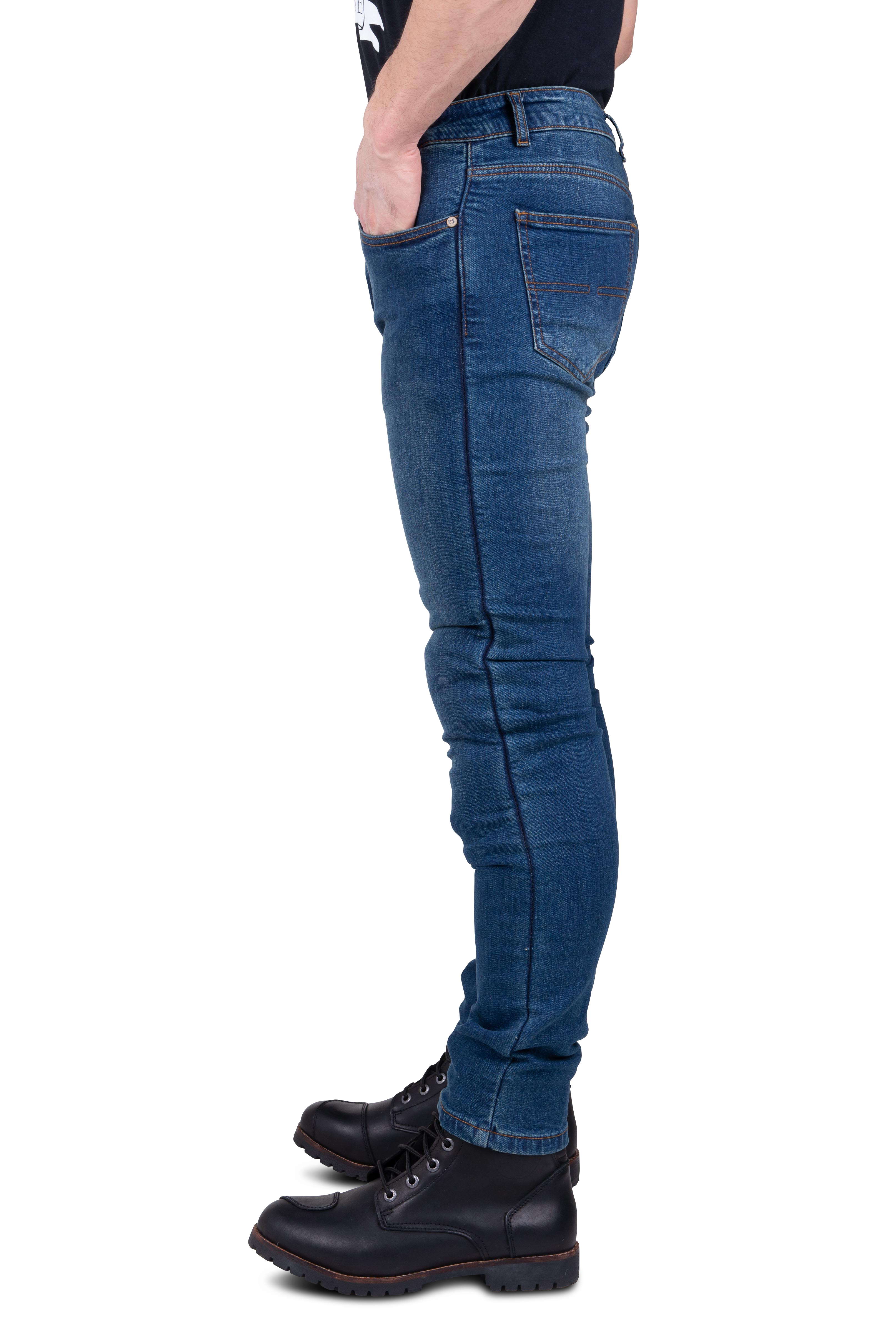 Vaqueros de Moto Course Ethan Slim Fit