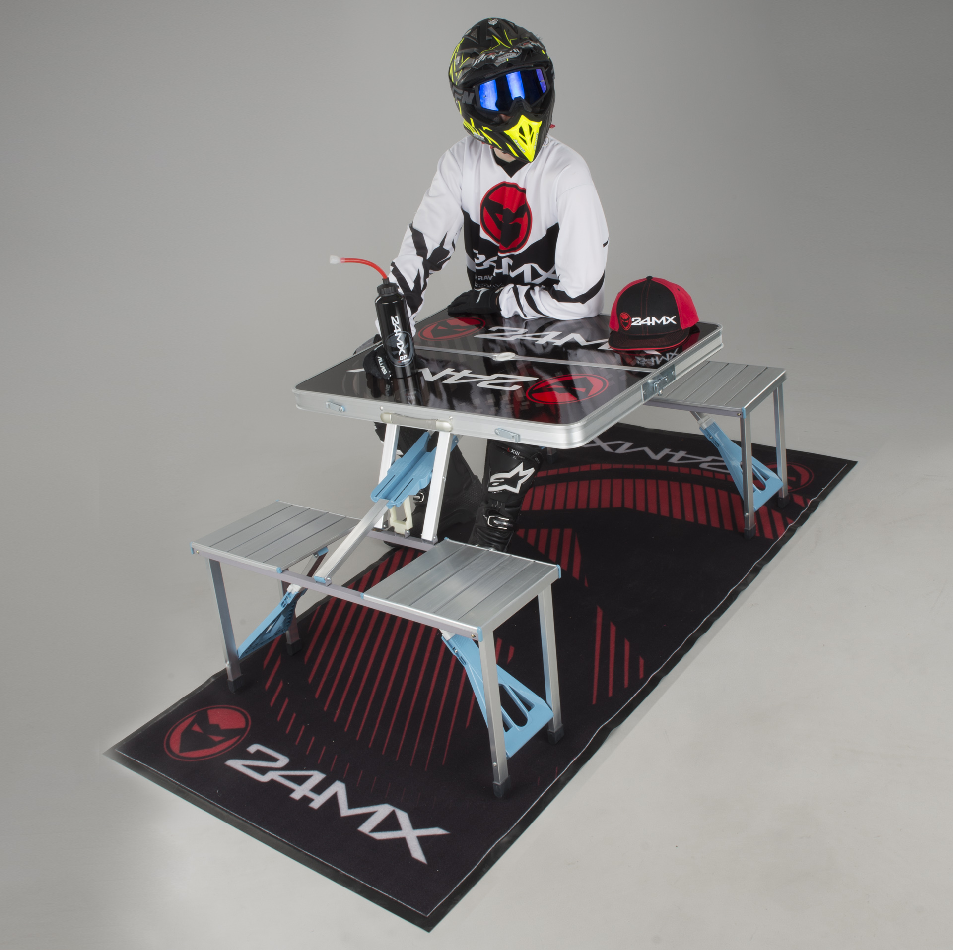 Campingtafel Met 4 Stoelen 24MX Race